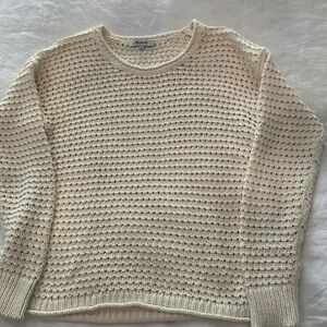 Madewell cream sweater. Size XS